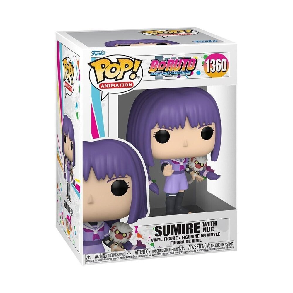 Funko Pop! Animation: Boruto – Sumire with Nue #1360 Vinyl Figure – New in Box